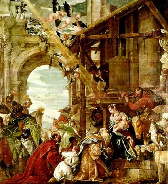 Paolo  Veronese adoration of the magi china oil painting image